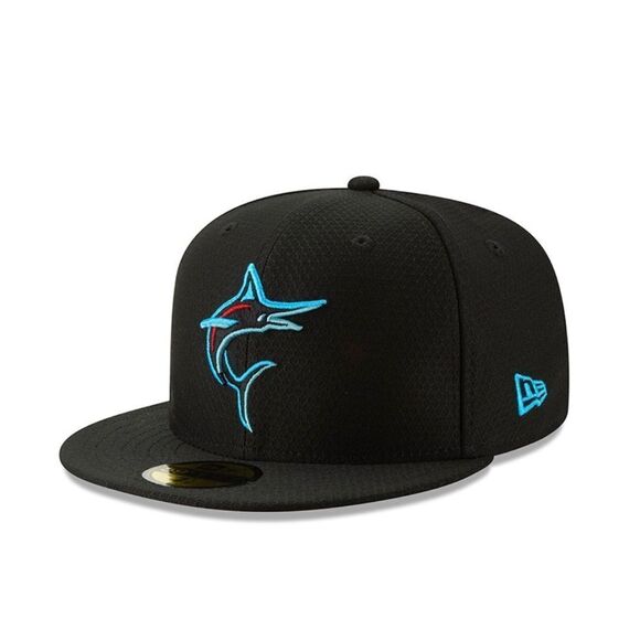 🔃Miami Marlins New Era MLB Collection 59FIFTY Baseball Cap - Picture 1 of 10